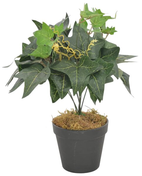Umělá rostlina břečťan s květináčem zelená 45 cm