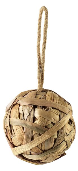 Mondex Dekorativní závěsná koule AMPARO 12 cm vodní hyacint natural