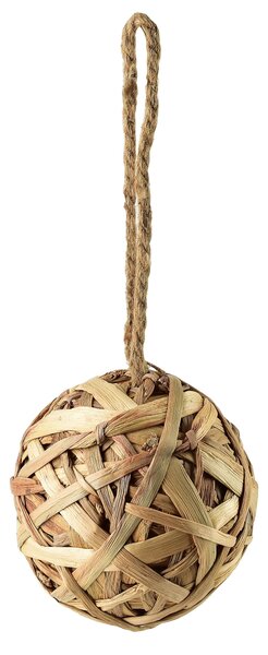 Mondex Dekorativní závěsná koule AMPARO 18 cm vodní hyacint natural