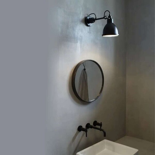Nástěnná Svítidla Lampe Gras, Bílá, Koupelna, Kov, Design