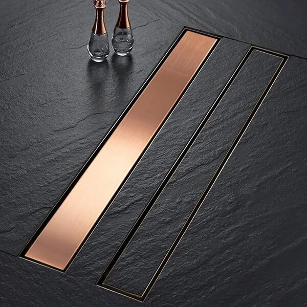 Rea Neox Pro Brushed Copper odtokový žlábek 70 cm měď REA-G4801