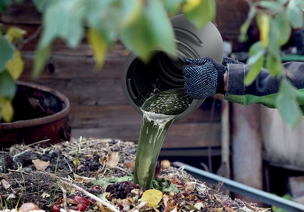 Prosperplast Mini kompostovací nádoba COMBIOLIOS černá, varianta 25 l