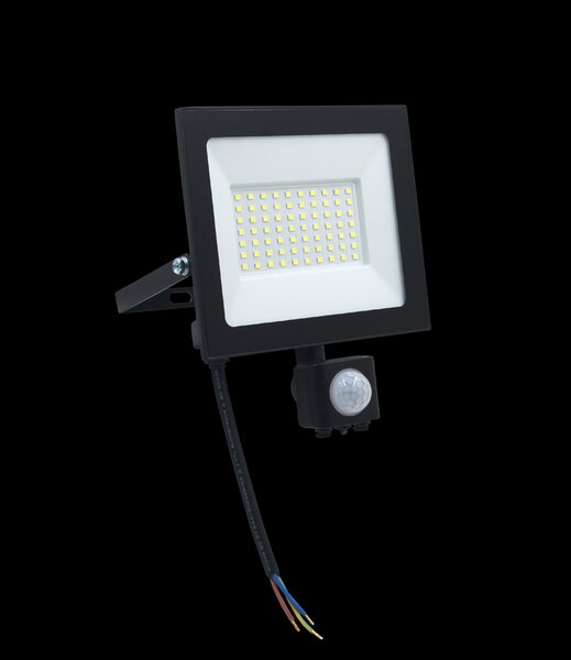 LED reflektor 50W s pohybovým a soumrakovým senzorem - 4500 lm, 4000K BERGE