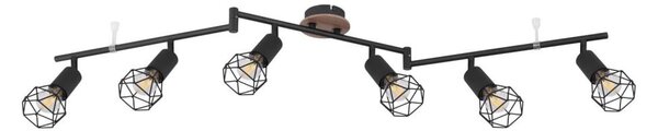 Globo 54802S-6H - Bodové svítidlo XARA 6xE14/40W/230V