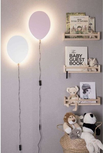 Nástěnná Svítidla Globen Lighting, Pudrová, Obývací pokoj, Dřevo