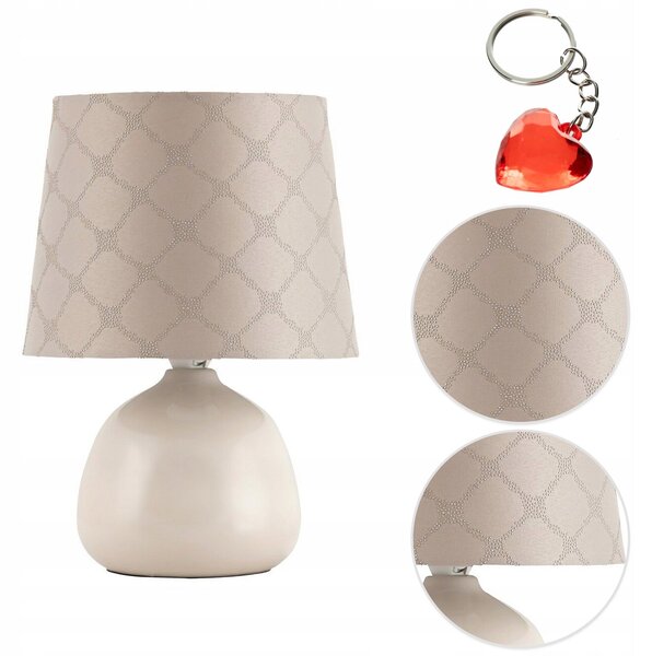 Rabalux Ellie 4380 noční lampa stolní béžová E14 26 cm IP20