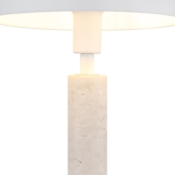 Globo 24868W - Stolní lampa JANIE 1xE14/40W/230V bílá