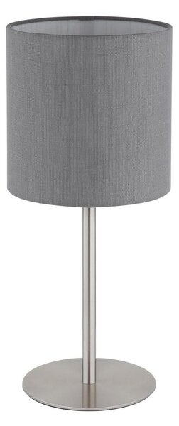 Globo 21440G - Stolní lampa BENSON 1xE27/40W/230V šedá