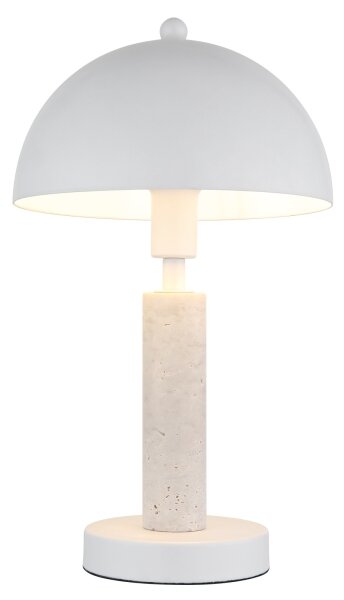 Globo 24868W - Stolní lampa JANIE 1xE14/40W/230V bílá