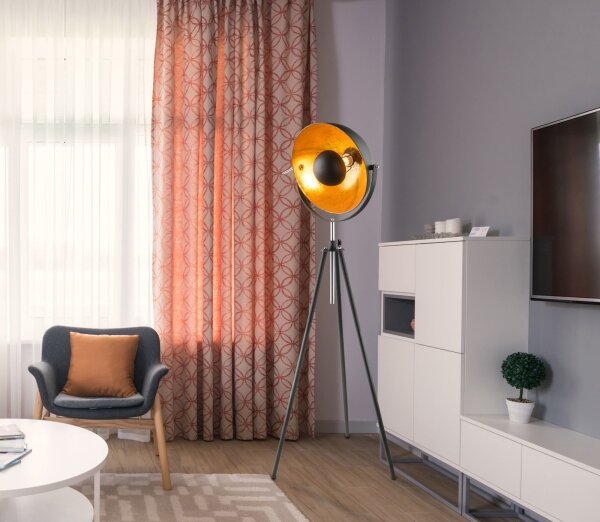 Globo 58305 - Stojací lampa LENN 1xE27/60W/230V
