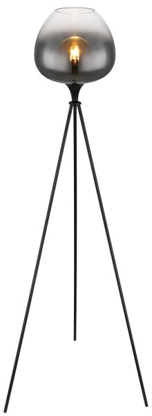 Globo 15548S1 - Stojací lampa MAXY 1xE27/60W/230V černá