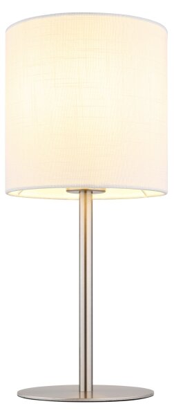 Globo 21440W - Stolní lampa BENSON 1xE27/40W/230V bílá