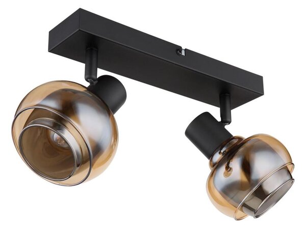 Globo 54309-2B - Bodové svítidlo TOKKI 2xE14/40W/230V černá