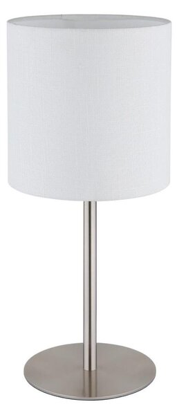 Globo 21440W - Stolní lampa BENSON 1xE27/40W/230V bílá