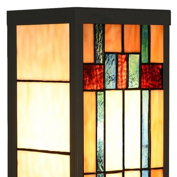Nástěnná lampa tiffany Yves I - 14*16*40 cm E27/max 1*100W - Clayre & Eef