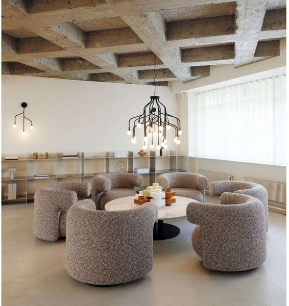 Nástěnná Svítidla Normann Copenhagen, Černá, Obývací pokoj, Kov