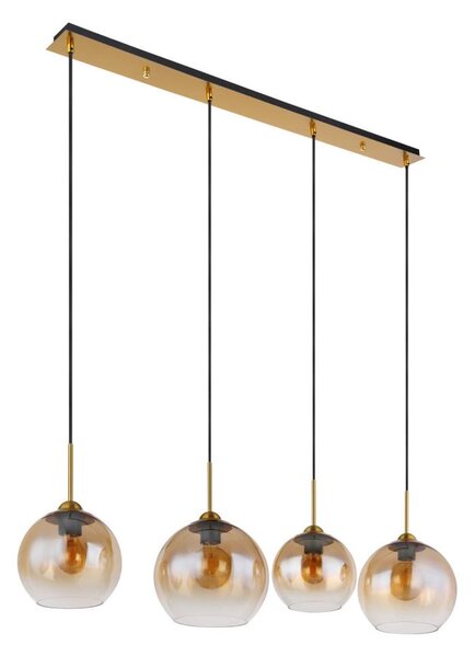 Globo 15788-4H - Lustr na lanku JAMESSA 4xE27/60W/230V mosaz