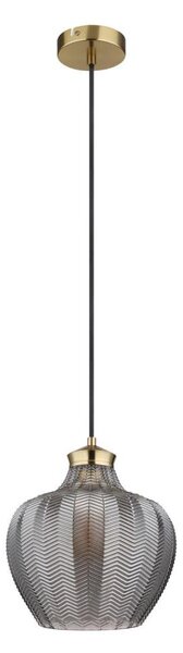 Globo 15898H1 - Lustr na lanku JESSICA 1xE27/60W/230V pr. 22 cm kouřová