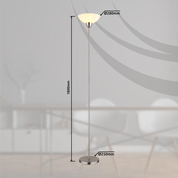 Globo 59945 - Stojací lampa LIMA 1xE27/60W/230V