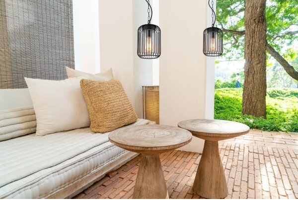 Globo 31985H - Venkovní lustr na řetězu NINA 1xE27/15W/230V
