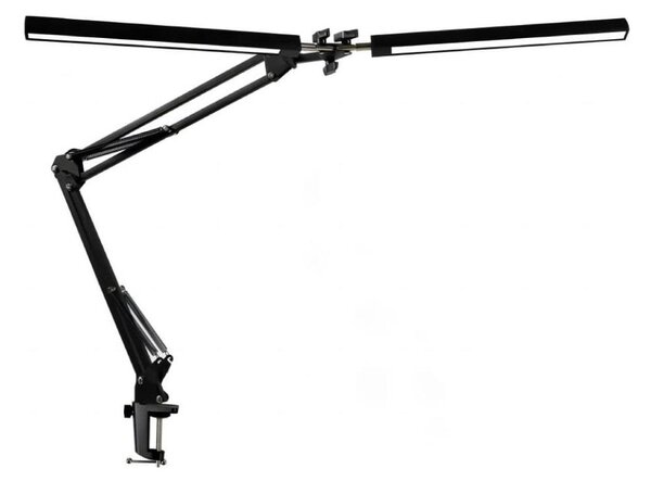 LED Stolní lampa s klipem 2xLED/10W/230V 2800-6800K