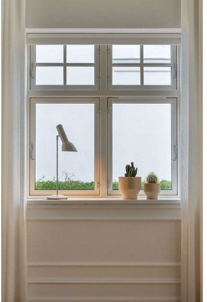 Stolní lampa CPH Lighting, Šedá, Obývací pokoj, Hliník