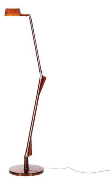 Stolní lampa Kartell, stmívatelné, Oranžová, Obývací pokoj, Hliník