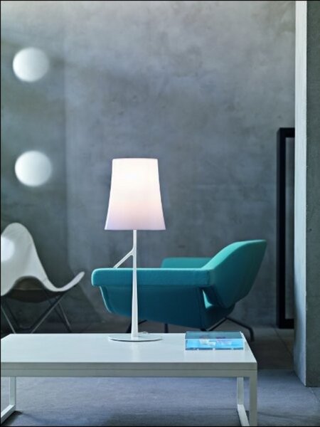 Stolní lampa Foscarini, Bílá, Obývací pokoj, Kov