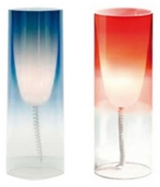 Stolní lampa Kartell, Transparentní, Obývací pokoj, Plast