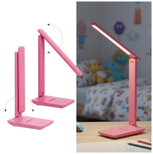 Brilagi - LED Stm stolní lampa MODO LED/7W/230V 3000/4000/6500K růžová
