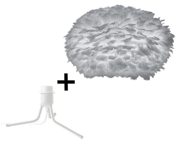 Stolní lampa UMAGE, Šedá, Ložnice, Ostatní