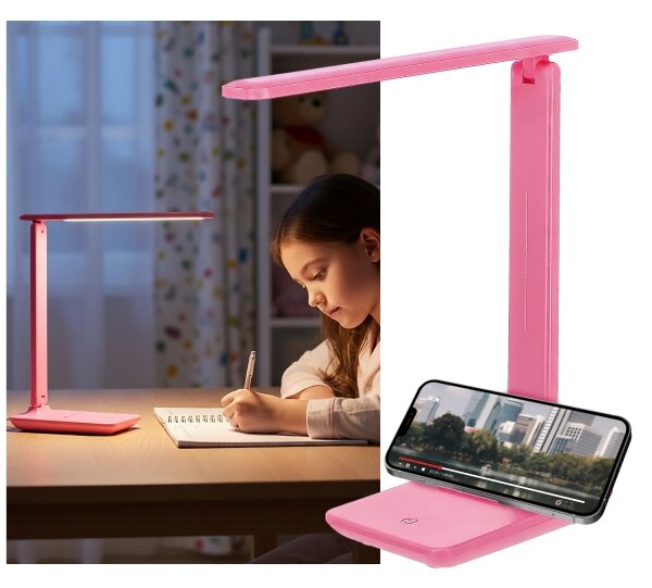 Brilagi - LED Stm stolní lampa MODO LED/7W/230V 3000/4000/6500K růžová
