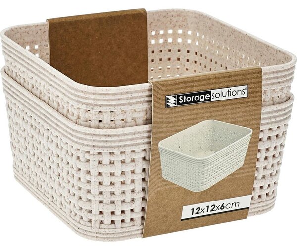Storage Solutions Sada 2 ks úložných košů Virea béžová