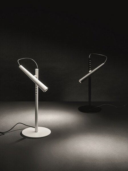 Stolní lampa Foscarini, Černá, Obývací pokoj, Kov