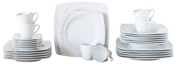 KOMBINOVANÁ SOUPRAVA, 30dílné, porcelán Creatable - Sady nádobí kombinované, Online Only
