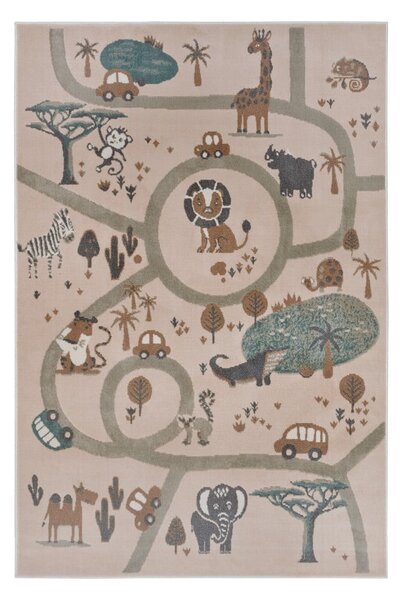 Béžový dětský koberec 120x170 cm Animal Park – Hanse Home