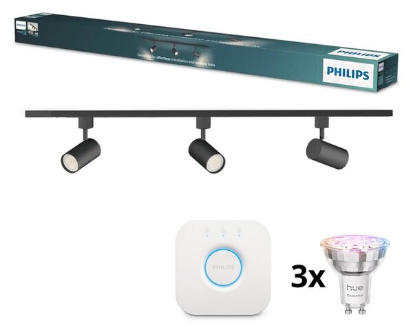 Philips - LED Stm bod svít v lišt sys EASYLINK HUE 3xGU10/4,7W/230V + Hue bridge