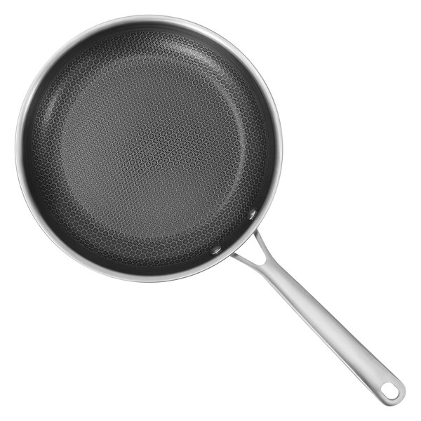 Elmich Odolná nerezová Wok pánev Hybrid s hybridním povrchem Ø 28 cm