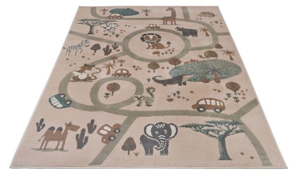 Béžový dětský koberec 120x170 cm Animal Park – Hanse Home