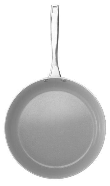 Elmich Nepřilnavá keramická pánev Vital Ø 20 cm - krémově bílá (OUTLET)