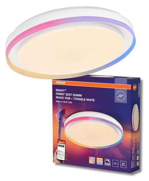 Osram - LED RGBW Stmívatelné stropní svítidlo SMART+ MAGIC LED/38W/230V Wi-Fi