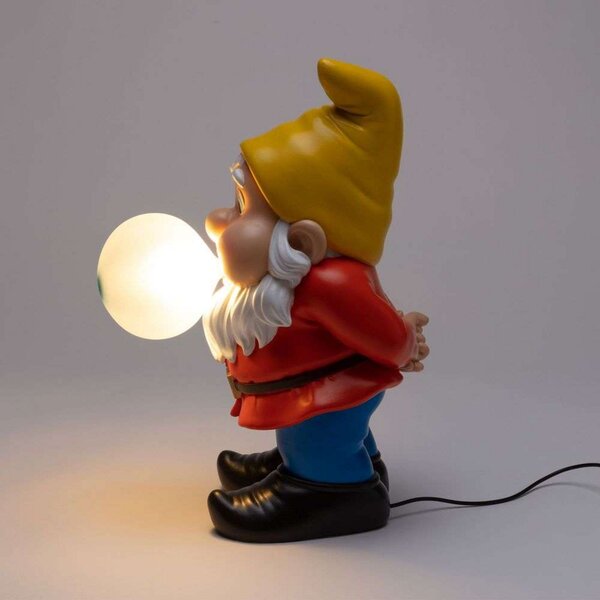 Stolní lampa SELETTI, stmívatelné, Vícebarevná, Obývací pokoj, Plast