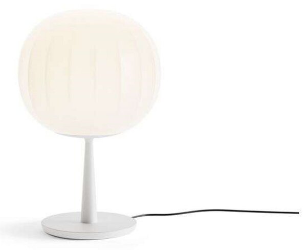 Stolní lampa Luceplan, stmívatelné, Bílá, Obývací pokoj, Sklo