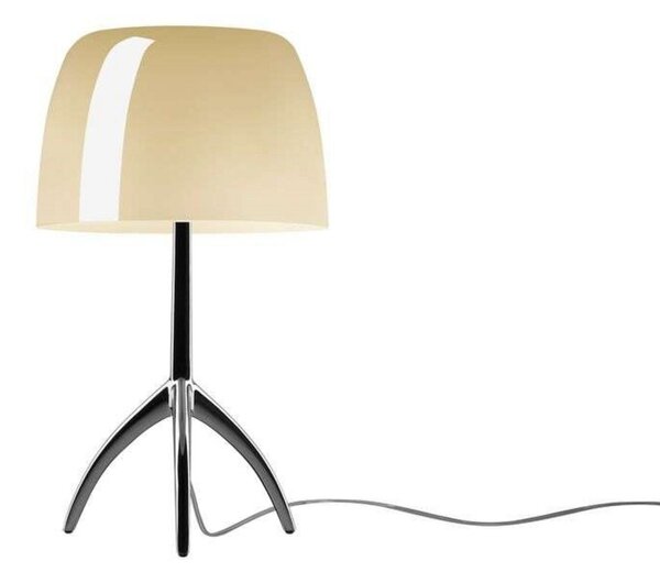 Stolní lampa Foscarini, Bílá, Obývací pokoj, Hliník