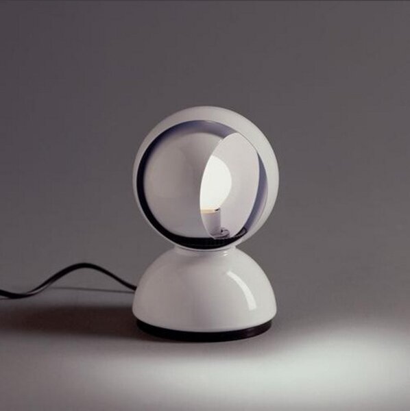Stolní lampa Artemide, Bílá, Obývací pokoj, Kov