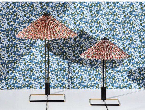 Stolní lampa HAY, stmívatelné, Oranžová, Obývací pokoj, Tkanina / Textil