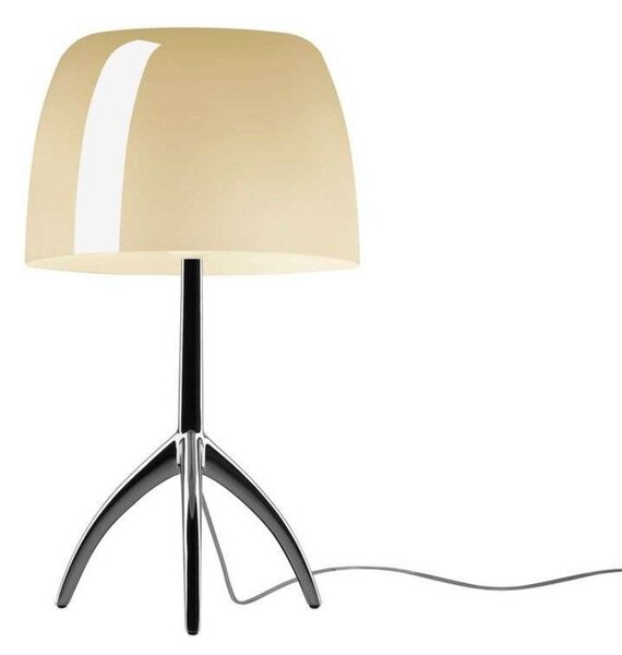 Stolní lampa Foscarini, Bílá, Obývací pokoj, Hliník