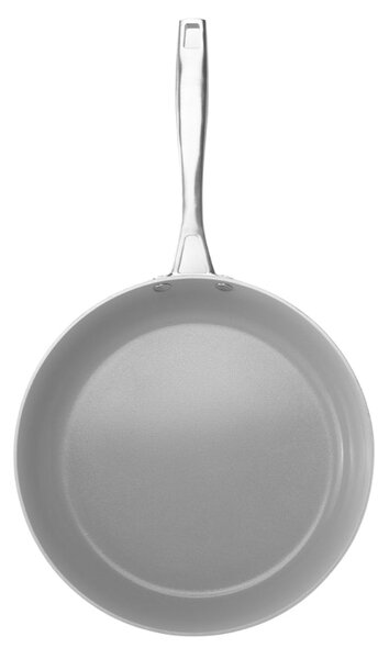 Elmich Nepřilnavá keramická pánev Vital Ø 26 cm - krémově bílá