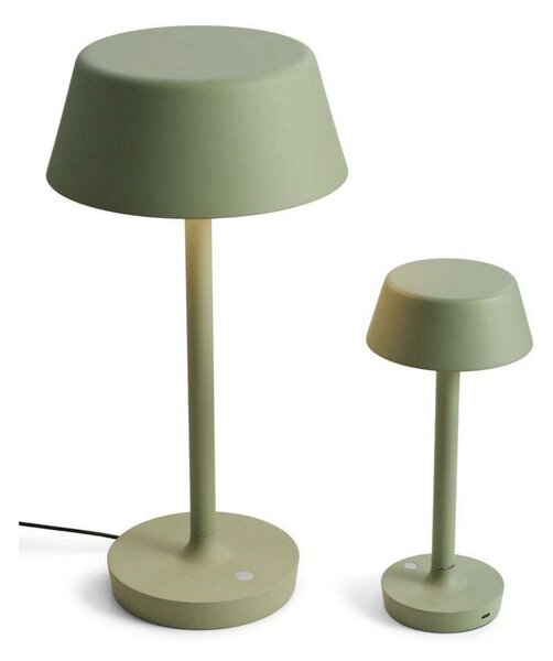 Stolní lampa ANTIDARK, stmívatelné, Šedá, Obývací pokoj, Hliník