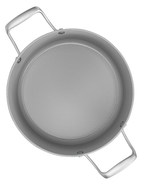 Elmich Nepřilnavý keramický hrnec Vital Ø 24 cm (5L) - krémově bílá